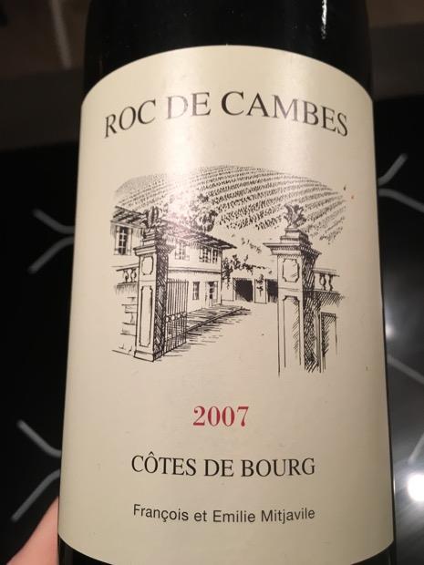 ROC DE CAMBES 1994 CÔTES DE BOURG 750ml 1994 Roc de Cambes - CellarTracker