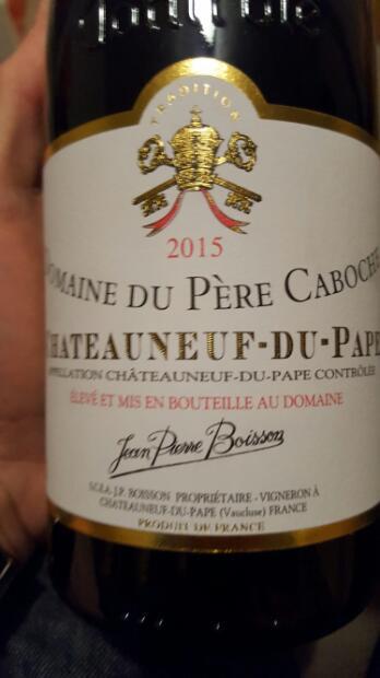 15 Jean Pierre Boisson Chateauneuf Du Pape Domaine Du Pere Caboche France Rhone Southern Rhone Chateauneuf Du Pape Cellartracker