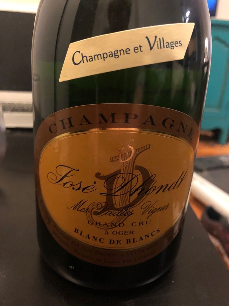 2015 Jose Dhondt Champagne Grand Cru Mes Vieilles Vignes Blanc de ...