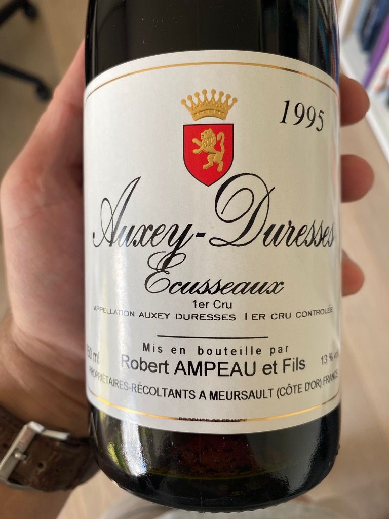 ドメーヌ シャソルネイAuxey Duresses 1997. ドメーヌ シャソルネイAuxey Duresses 1997.