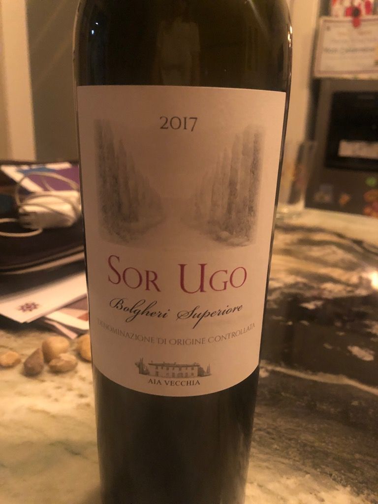 2017 Aia Vecchia Bolgheri Superiore Sor Ugo - CellarTracker