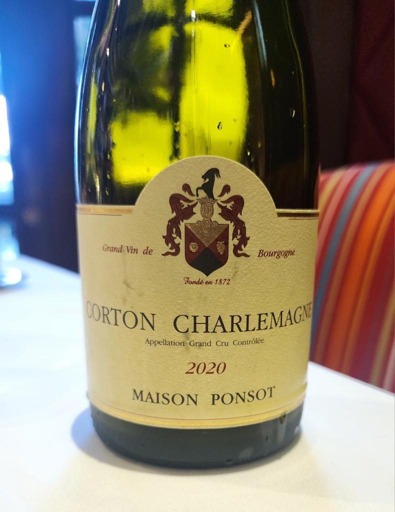 2012 Domaine Ponsot Corton-Charlemagne - CellarTracker