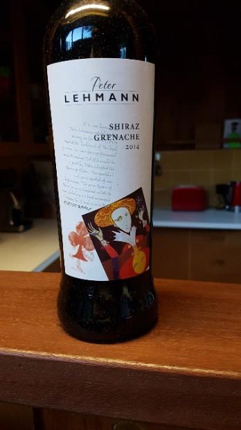 Peter lehmann Art series shiraz (78%) grenache (22%) glass 750ml (9311910101819)
