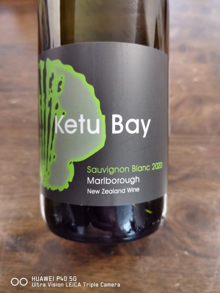 2019 Ketu Bay Sauvignon Blanc Marlborough, New Zealand, South Island