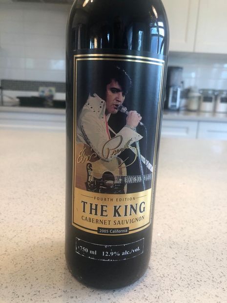 2003 Elvis Presley Wine Cellars Cabernet Sauvignon The King of Rock n