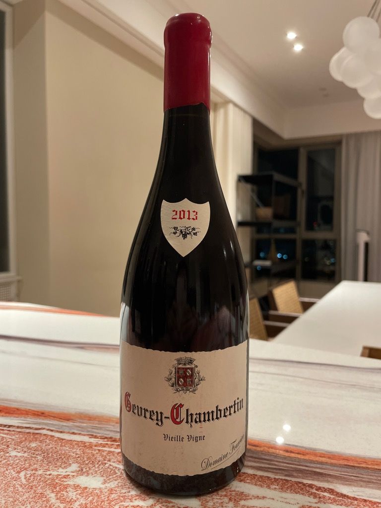 フーリエFourrier Gevrey-Chambertin 2013 2013 Domaine Fourrier Gevrey-Chambertin Vieille Vigne