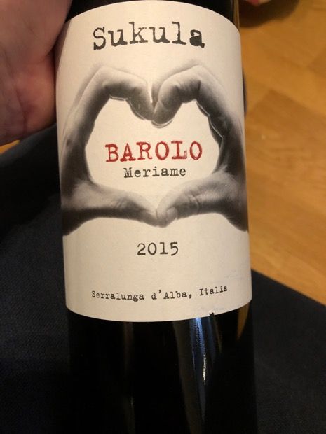 2015 Sukula Barolo Meriame, Italy, Piedmont, Langhe, Barolo - CellarTracker