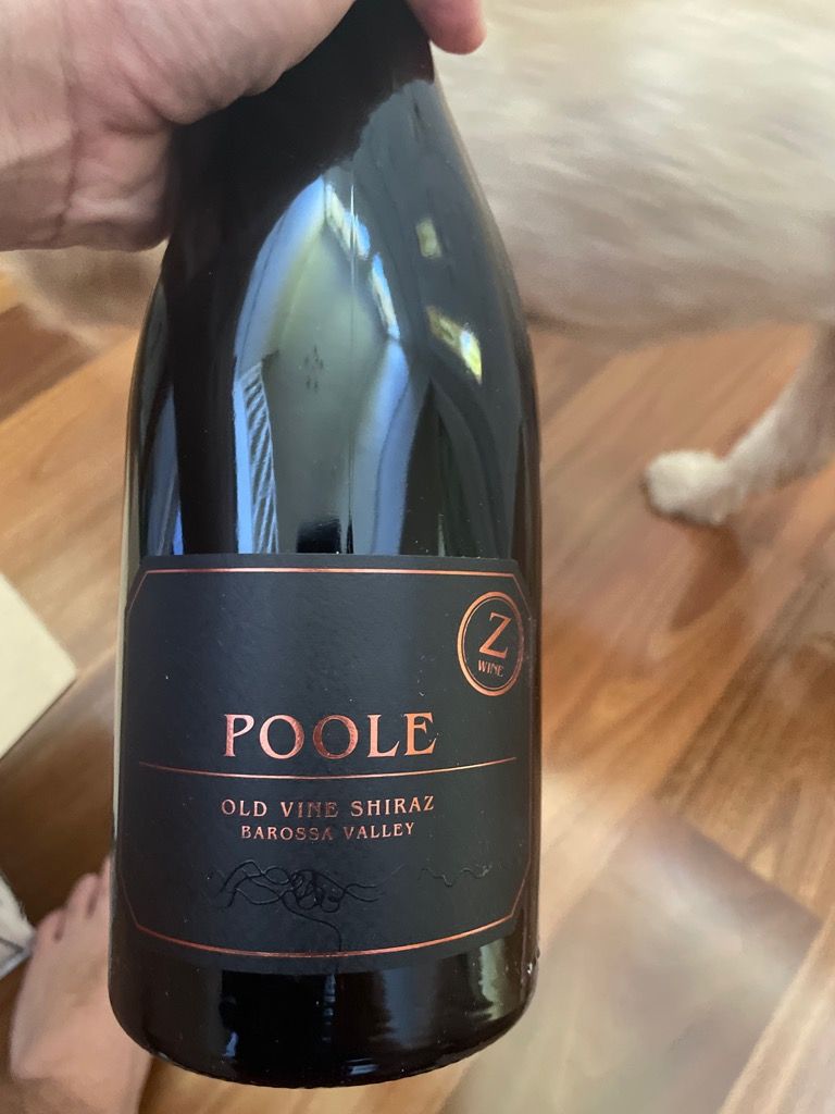 2018 Z wine Shiraz Poole Old Vine - CellarTracker