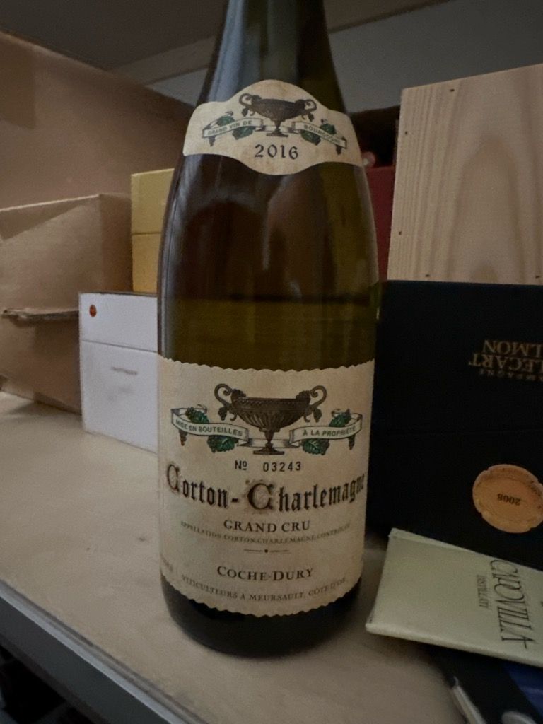 2016 Coche-Dury Corton-Charlemagne - CellarTracker