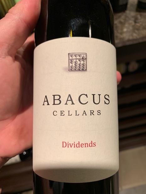 NV Abacus Cellars Merlot Dividends Stillwater Creek Vineyards, USA ...