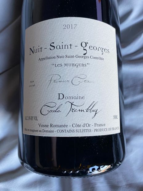 ワイン Nuits-St-es 1er Cru Les Murgers 08 Groubier Père & Fils