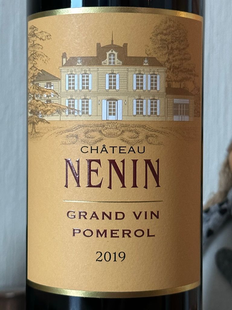 2019 Château Nenin - CellarTracker