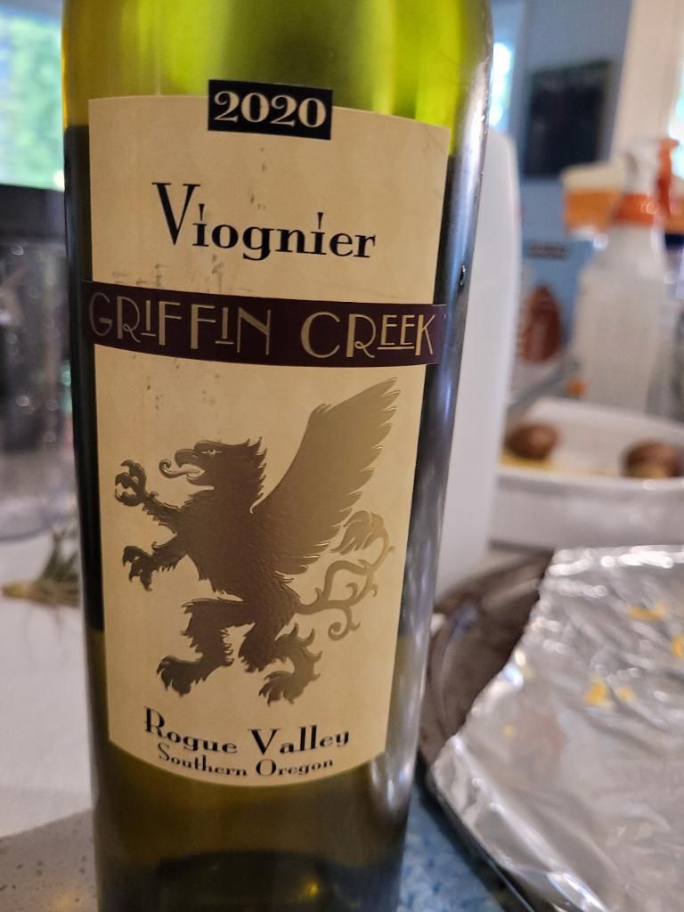 2020 Griffin Creek Viognier, USA, Oregon, Southern Oregon, Rogue Valley CellarTracker