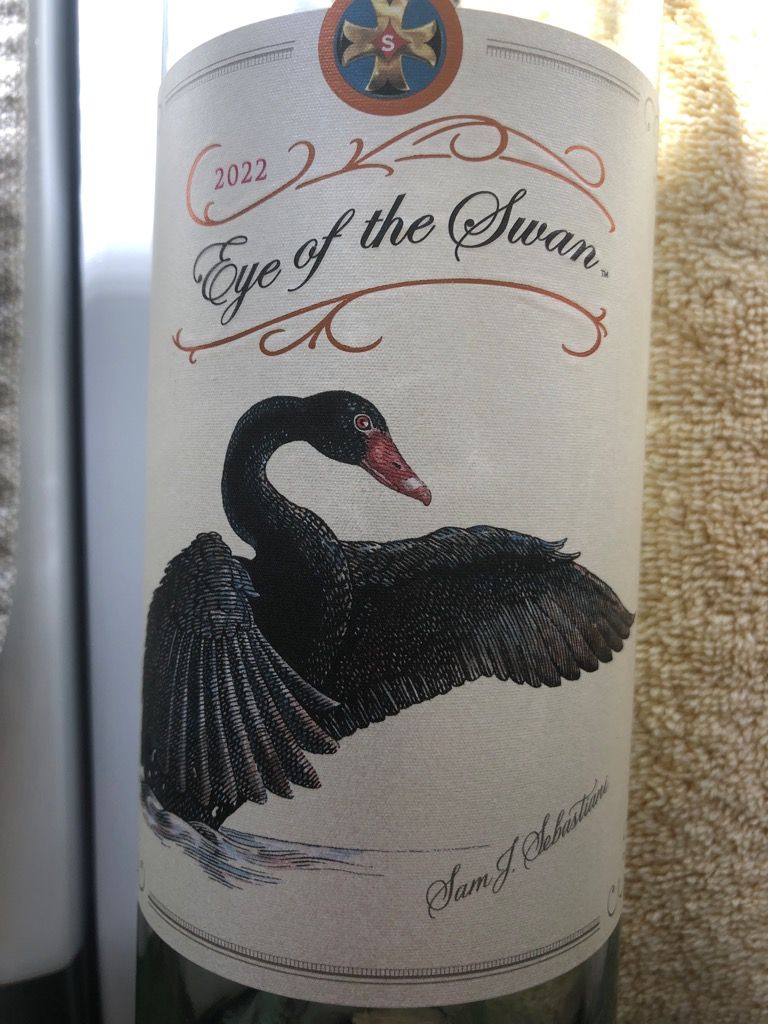 1991 Sebastiani Vineyards Winery Pinot Noir Eye of the Swan