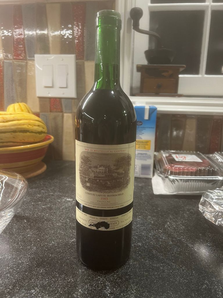1983 Château Lafite Rothschild - CellarTracker