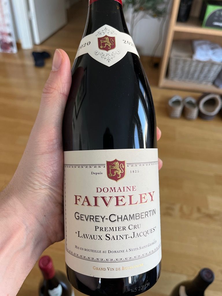 2021 Faiveley Gevrey-Chambertin 1er Cru Lavaux St. Jacques