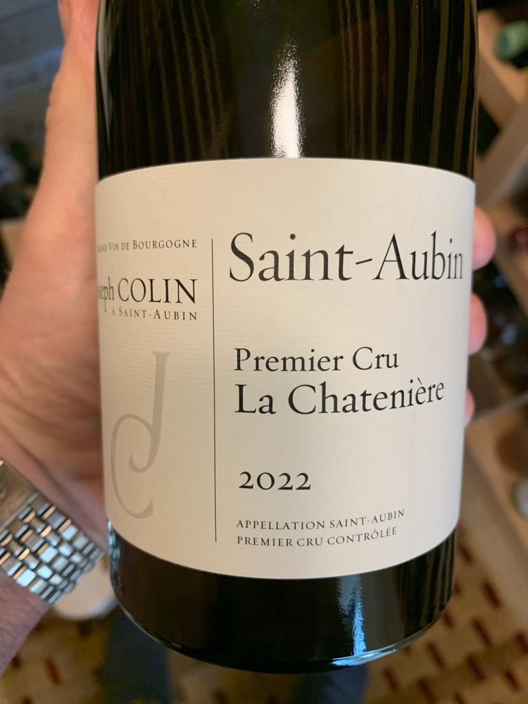 2022 Joseph Colin Saint-Aubin 1er Cru La Chatenière Blanc
