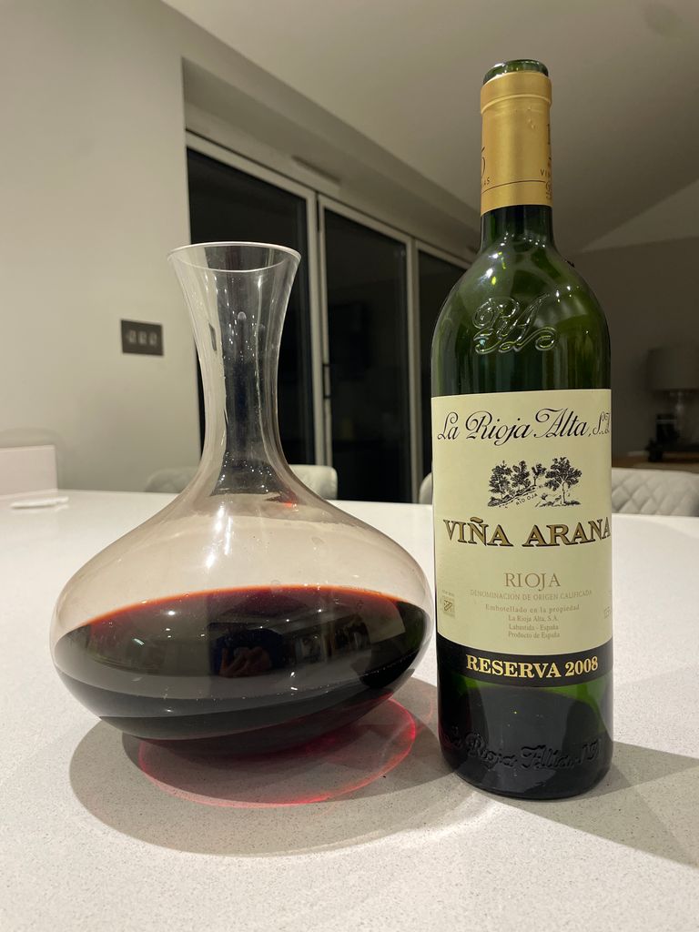 2005 La Rioja Alta Rioja Viña Arana Reserva - CellarTracker