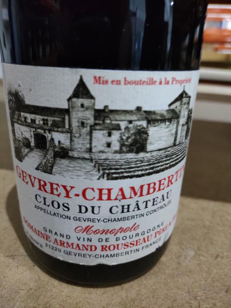 2015 Domaine Armand Rousseau Père et Fils Gevrey-Chambertin