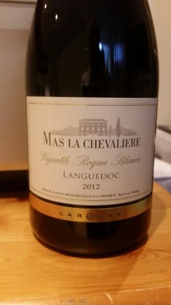 MAS LA CHEVALIERE VIGNOBLE ROQUA BLANCA ROUGE  75 CL