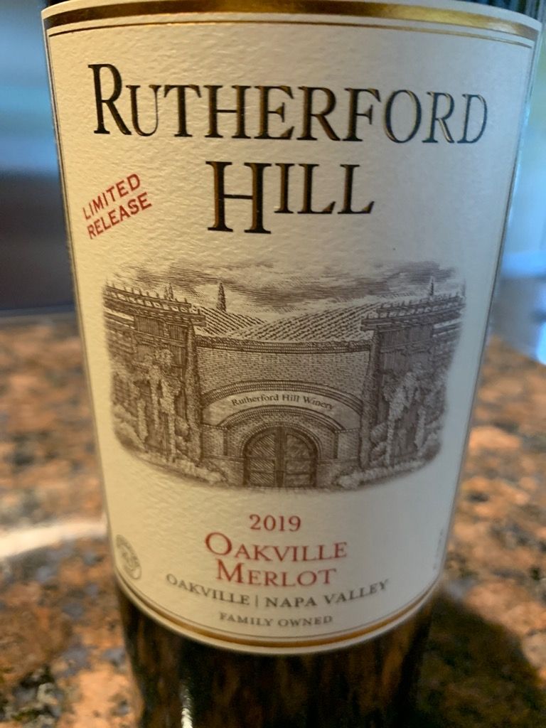 2021 Rutherford Hill Merlot Oakville Merlot - CellarTracker