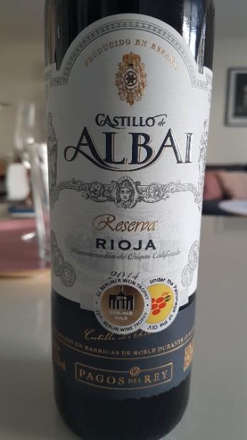2014 Pagos Del Albai - Reserva CellarTracker Rey de Castillo Rioja