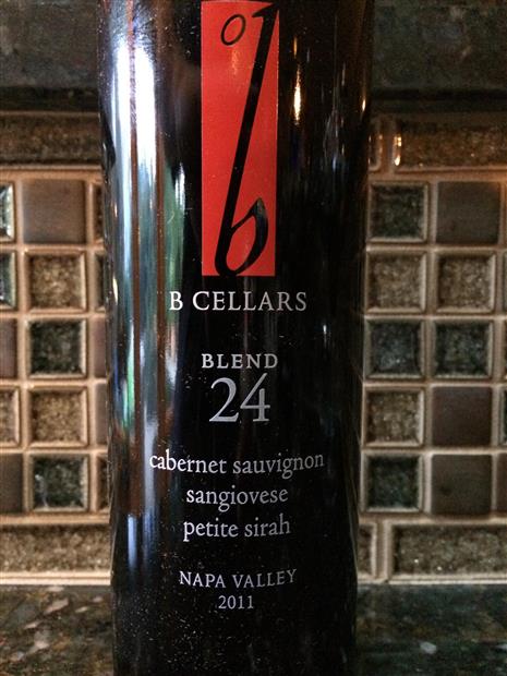 2011 B Cellars Blend 24, USA, California, Napa Valley - CellarTracker