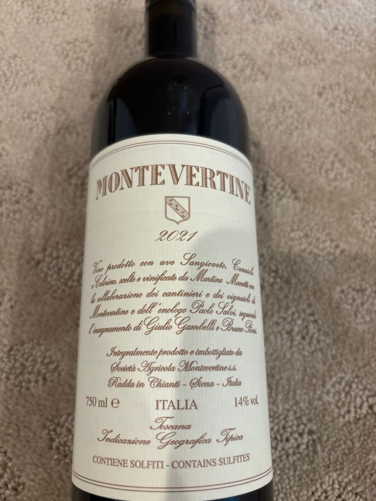 2021 Montevertine Toscana IGT - CellarTracker