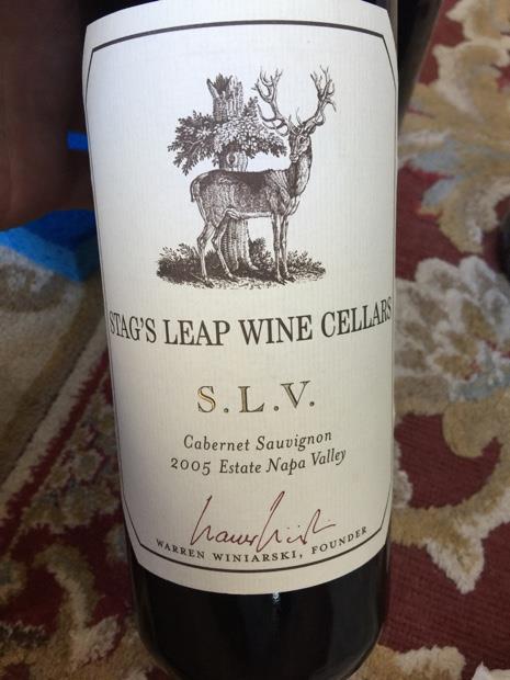 2003 Stag's Leap Wine Cellars Cabernet Sauvignon S.L.V. Block 1A