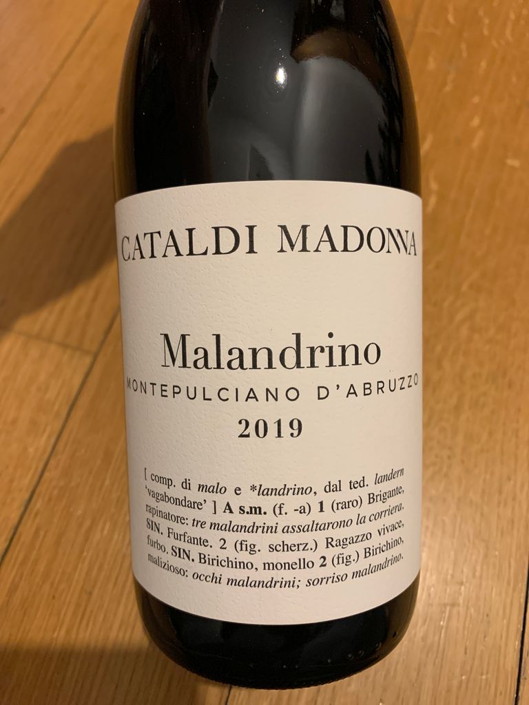 Cataldi Madonna Malandrino Montepulciano Abruzzo