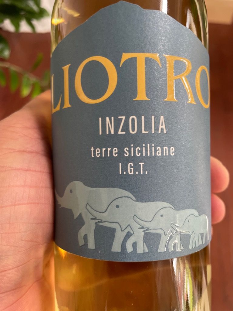 2018 Liotro Inzolia Sicilia, Italy, Sicily, Sicilia - CellarTracker