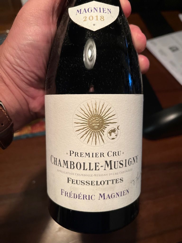 2018 Frédéric Magnien Chambolle-Musigny 1er Cru Les Borniques