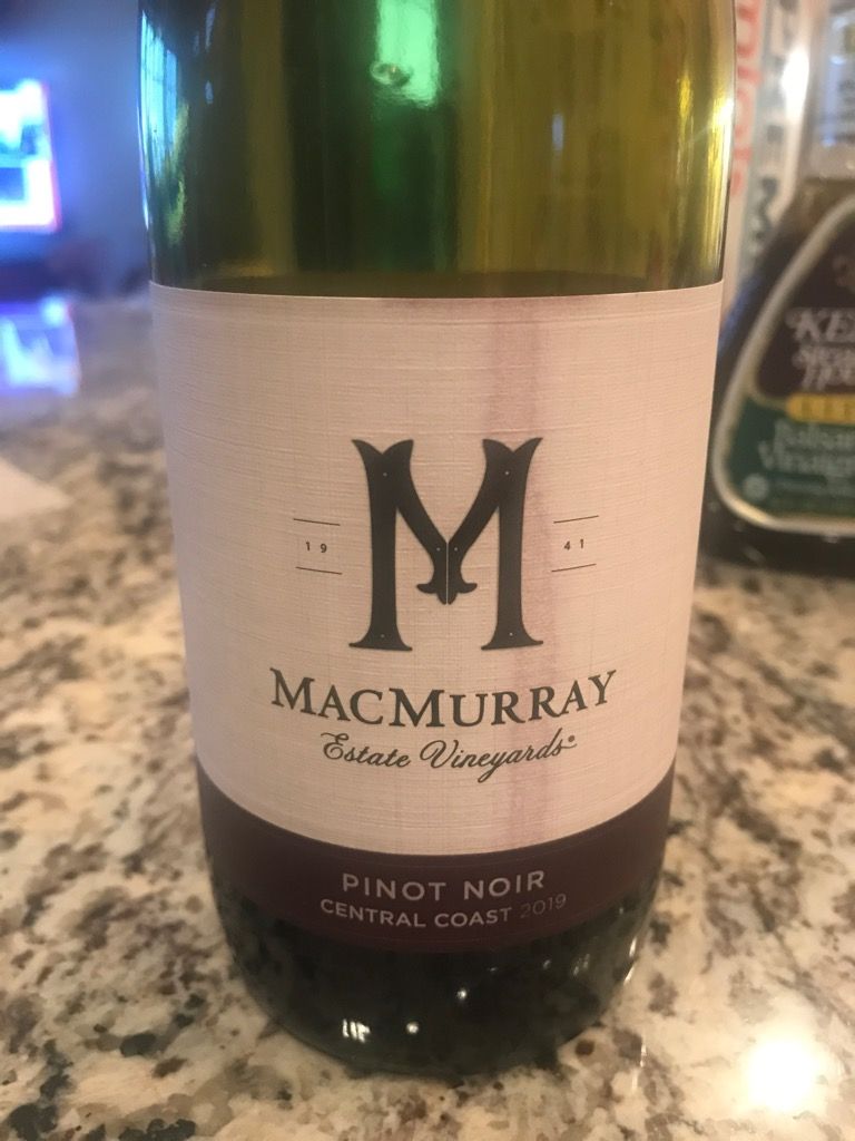 2017 MacMurray Estate Vineyards Pinot Noir Russian River Valley, USA ...