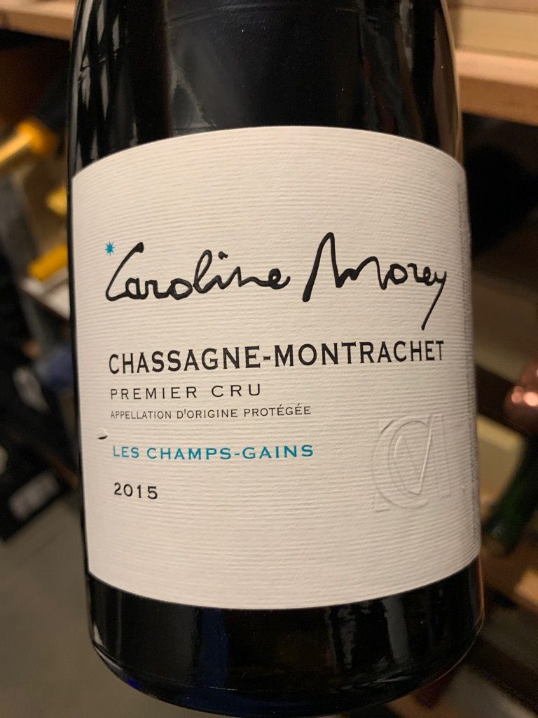 2022 Caroline Morey Chassagne-Montrachet 1er Cru Les Champs