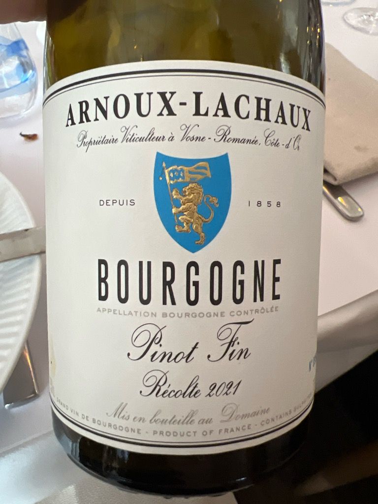 2017 Domaine Robert Arnoux / Arnoux-Lachaux Bourgogne Pinot Fin