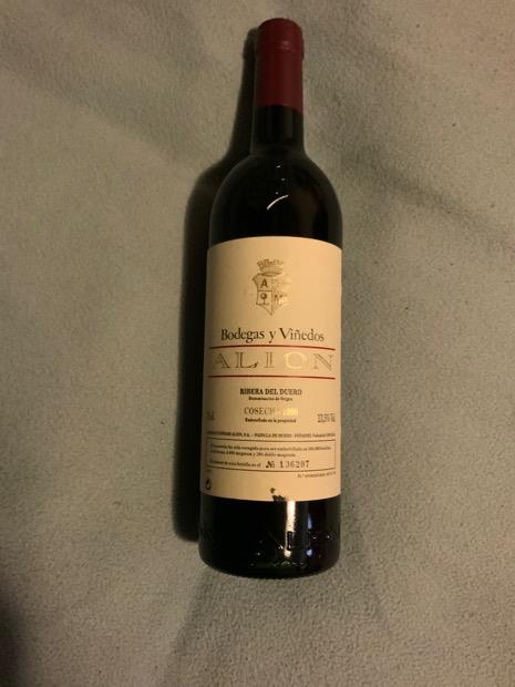 1996 Bodegas y Viñedos Alión Ribera del Duero - CellarTracker