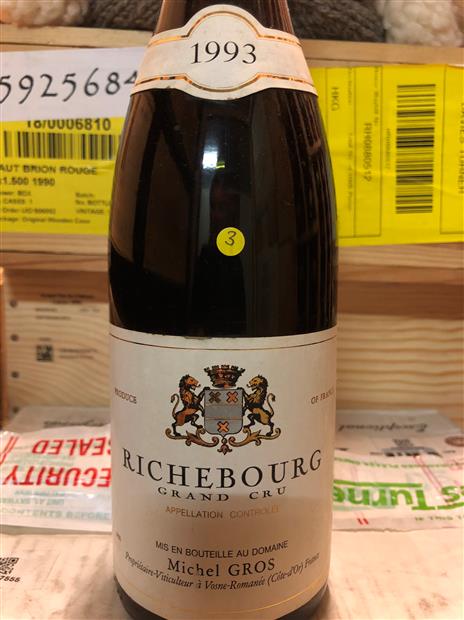 2022 Domaine Michel Gros Richebourg - CellarTracker