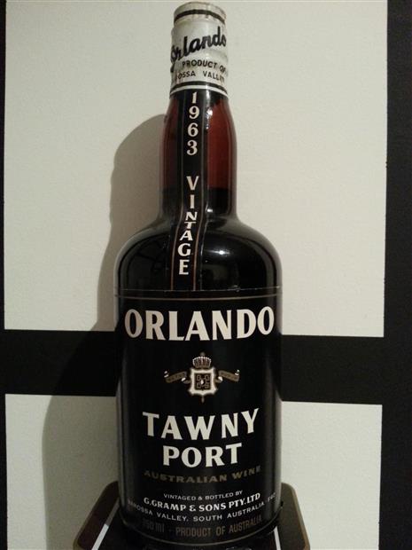 1963 Orlando Vintage Tawny Port Barossa Valley - CellarTracker