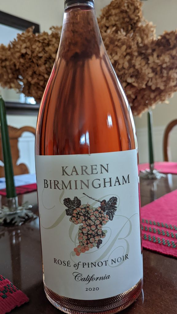 2020 Karen Birmingham Pinot Noir Rosé Usa California Central Valley Lodi Cellartracker 1398