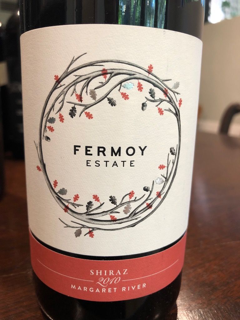 2008 Fermoy Estate Shiraz, Australia, Western Australia, South West ...