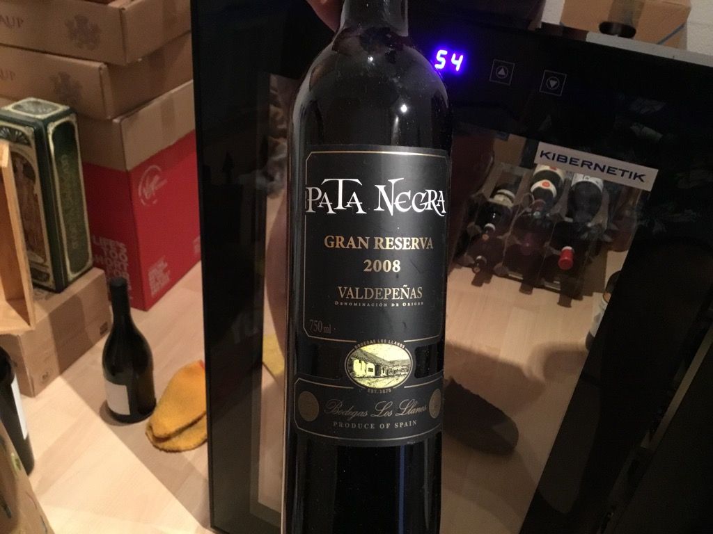 Pata Negra Gran Reserva Valdepenas 750ml