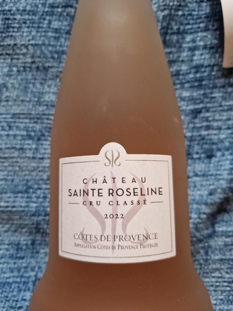 2022 Château Sainte Roseline Côtes de Provence Cru Classé Rosé, France, Provence, Côtes de