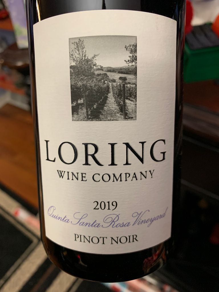 2019 Loring Wine Company Pinot Noir Quinta Santa Rosa, USA, California