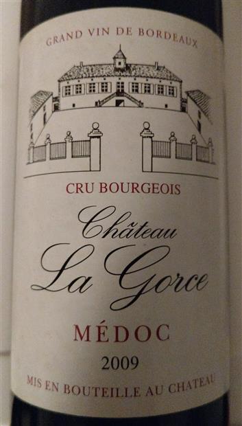 CHÂTEAU LA GORCE - MEDOC CRU BOURGEOIS - Catalog - Find all the