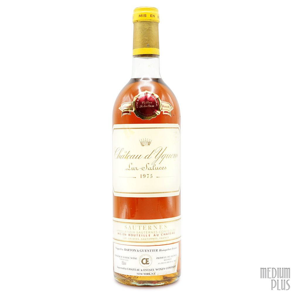 ワイン Chateau d'Yquem 1975 Purchase Wine Chateau D'Yquem 1975, Sauternes - Maison Wineted