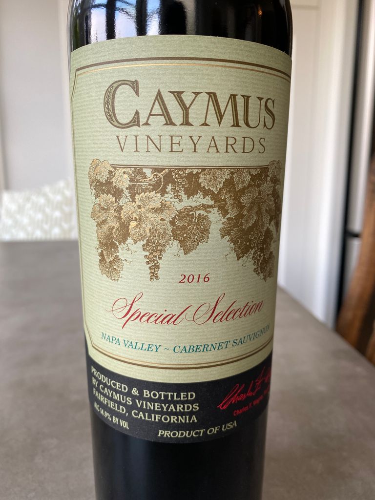 Caymus wine outlet 2015