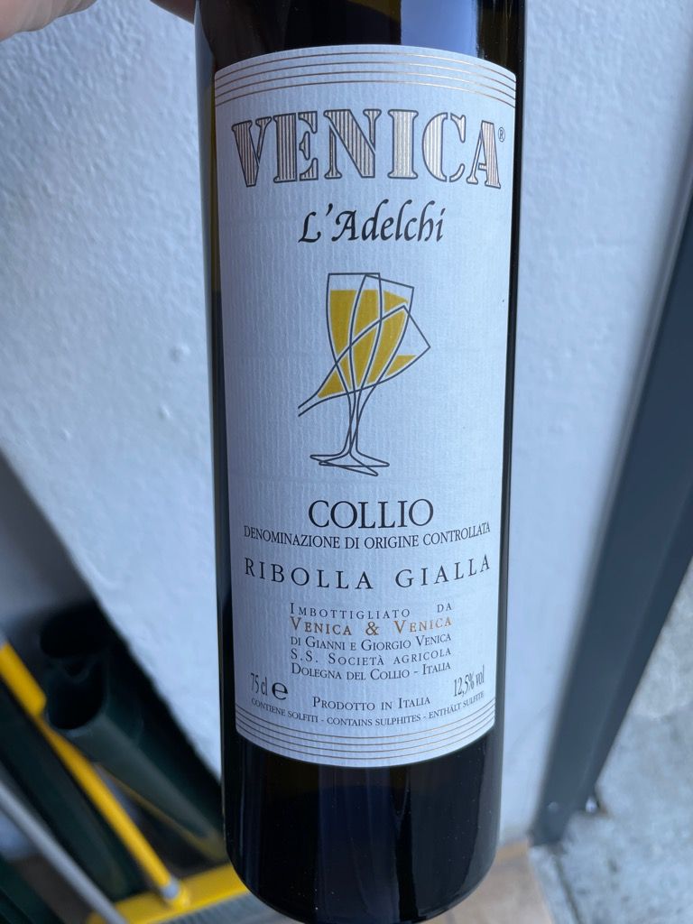 Miani Ribolla 2024 Venica & Venica Collio Ribolla Gialla l'Adelchi, Italy, Friuli ...