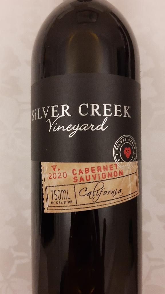 2020 silver creek vineyard cabernet sauvignon usa california