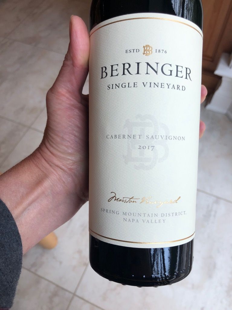 2017 Beringer Vineyards Sauvignon Single Vineyard Marston