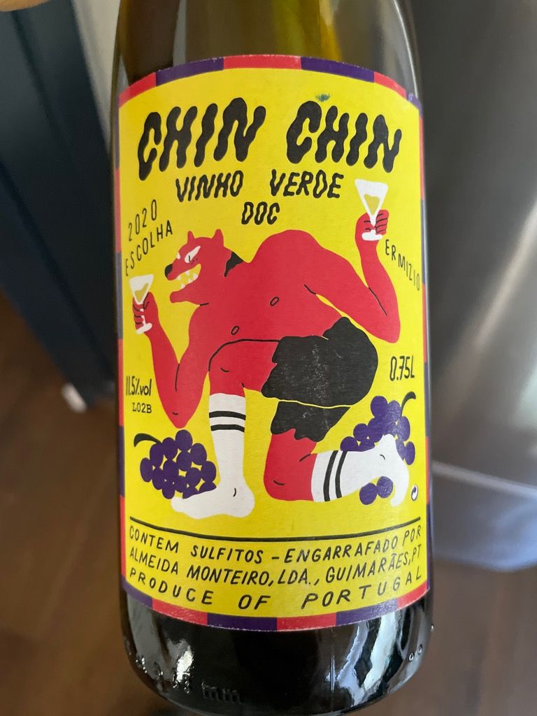 2021 Quinta do Ermizio Vinho Verde Chin Chin, Portugal, Minho, Vinho Verde CellarTracker
